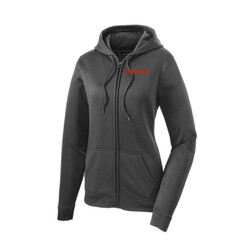   - Ladies Sport Wick ® Fleece Full Zip Hooded Jacket