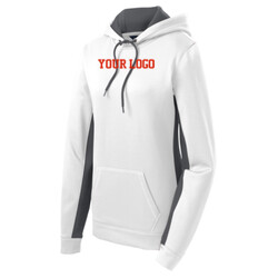   - Ladies Sport Wick ® Fleece Colorblock Hooded Pullover